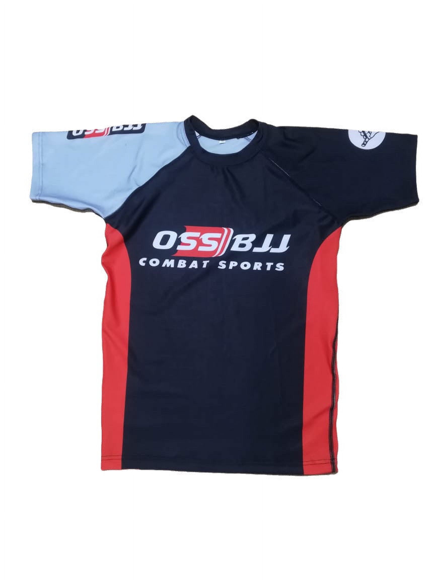 OSS Sports BJJ Jiu Jitsu Rash Guards, Mens BJJ, No GI, MMA Short Sleeve