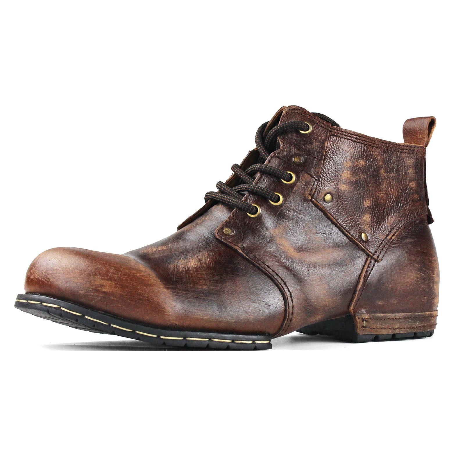 mens brown dress chukka boots Chukka Boot in Dark Brown Utah Grain Calfskin