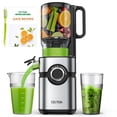 thumbnail image 1 of OSTBA Juicer Machine, Cold Press Juicer with Big Wide 5" Chute 1200 ml Juice Cup, Masticating Juicer for Fruits and Vegetables, High Juice Yield, Easy to Clean, 1 of 9