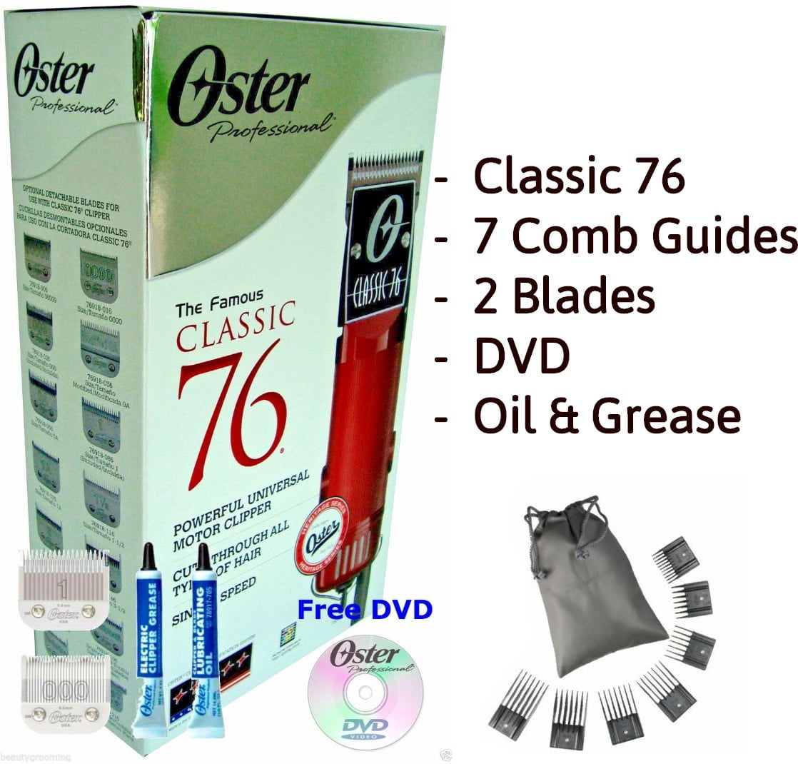 OSTER CLASSIC 76 Professional Barber Hair Clipper with Detachable