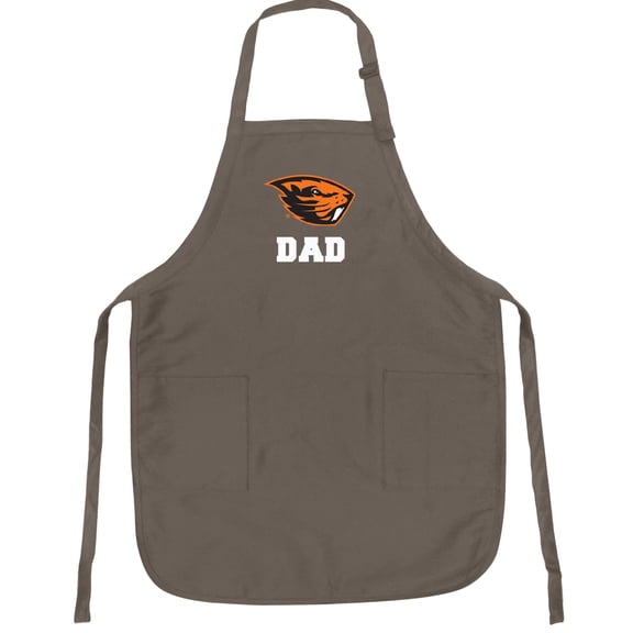 OSU Beavers Dad Apron Oregon State Dad APRONS w/ Pockets & Adjustable Neck