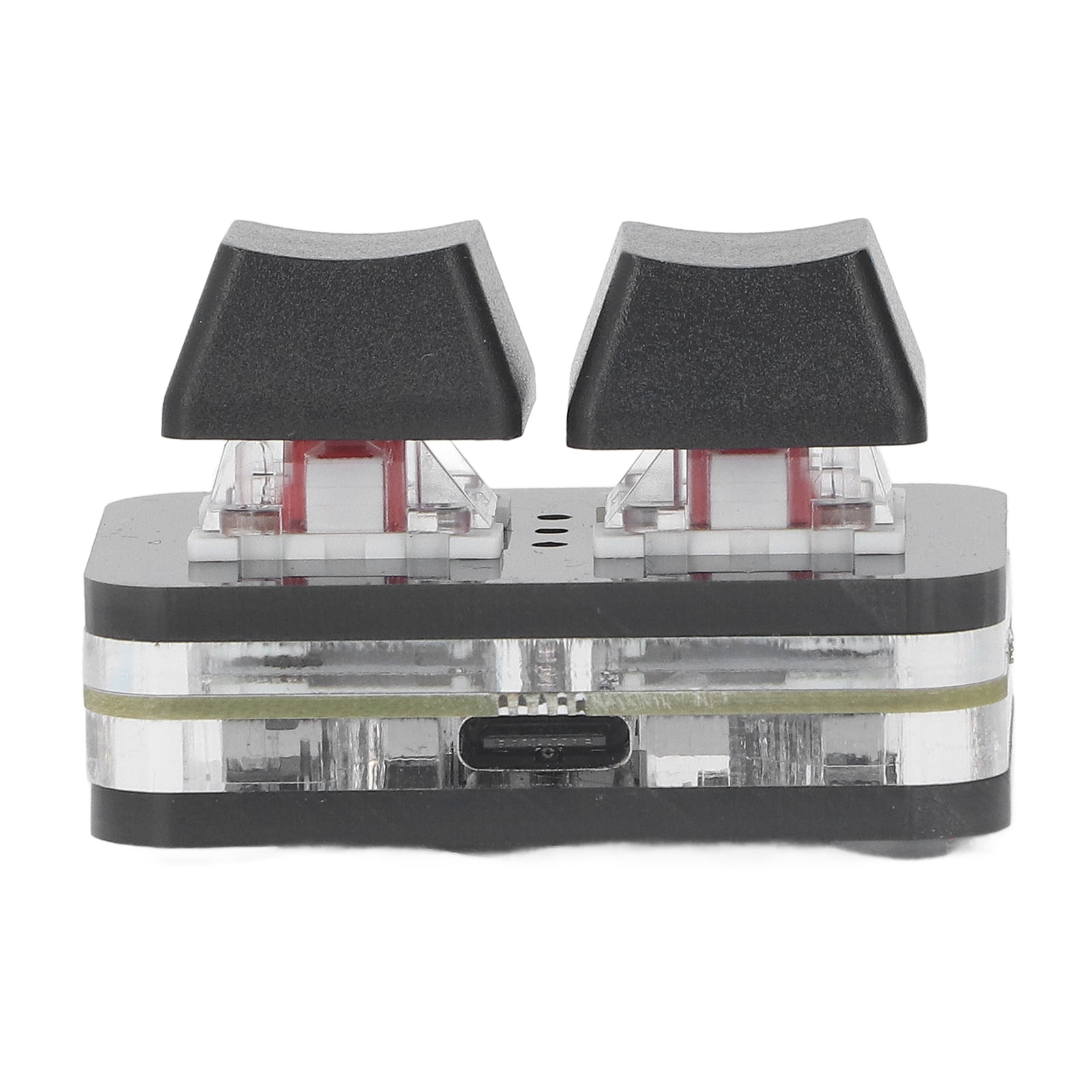 OSU Hot Swap 2 Keys Game Keyboards, Mini USB Mechanical Keypad With Red