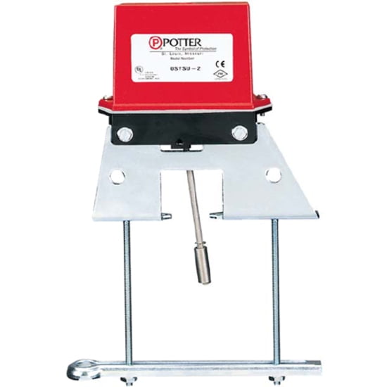Potter OSYSU-2, Outside Stem and Yoke Valve Supervisory Switch, 2 SPDT Contacts