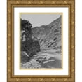 thumbnail image 1 of OSullivan, Timothy H 12x14 Gold Ornate Wood Framed with Double Matting Museum Art Print Titled - Devils Gate-Weber River-Utah, 1 of 4