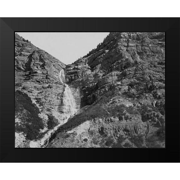 OSullivan, Timothy H 14x12 Black Modern Framed Museum Art Print Titled - Provo Fall-Utah