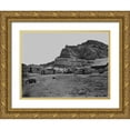 thumbnail image 1 of OSullivan, Timothy H 14x12 Gold Ornate Wood Framed with Double Matting Museum Art Print Titled - Water rhyolites-near Logan Springs-Nevada, 1 of 4