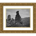thumbnail image 1 of OSullivan, Timothy H 18x15 Gold Ornate Wood Framed with Double Matting Museum Art Print Titled - Witches Rock-Utah, 1 of 4