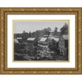 thumbnail image 1 of OSullivan, Timothy H 32x24 Gold Ornate Wood Framed with Double Matting Museum Art Print Titled - View on the Appomattox River, 1 of 4