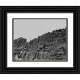 thumbnail image 1 of OSullivan, Timothy H 32x26 Black Ornate Wood Framed with Double Matting Museum Art Print Titled - Karnak Montezuma Range-Nevada, 1 of 4