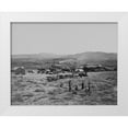 thumbnail image 1 of OSullivan, Timothy H 32x26 White Modern Wood Framed Museum Art Print Titled - Oreana-Nevada, 1 of 4