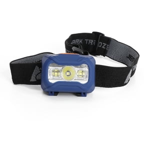 Ozark Trail LED 100 Lumens Headlamp, Blue, 3AAA Batteries Included