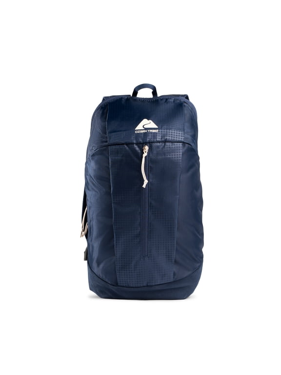 10L Adult/Teen Polyester Daypack Backpack, Navy