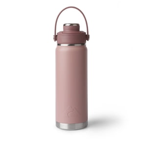 Ozark Trail 24 oz Stainless Steel Insulated Chug Water Bottle, Rose