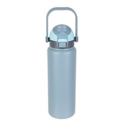 Ozark Trail 30 oz Vacuum-Insulated Stainless Steel Water Bottle with Dual Lid