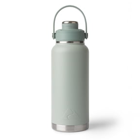 Ozark Trail 32 oz Stainless Steel Insulated Chug Water Bottle, Sage Green