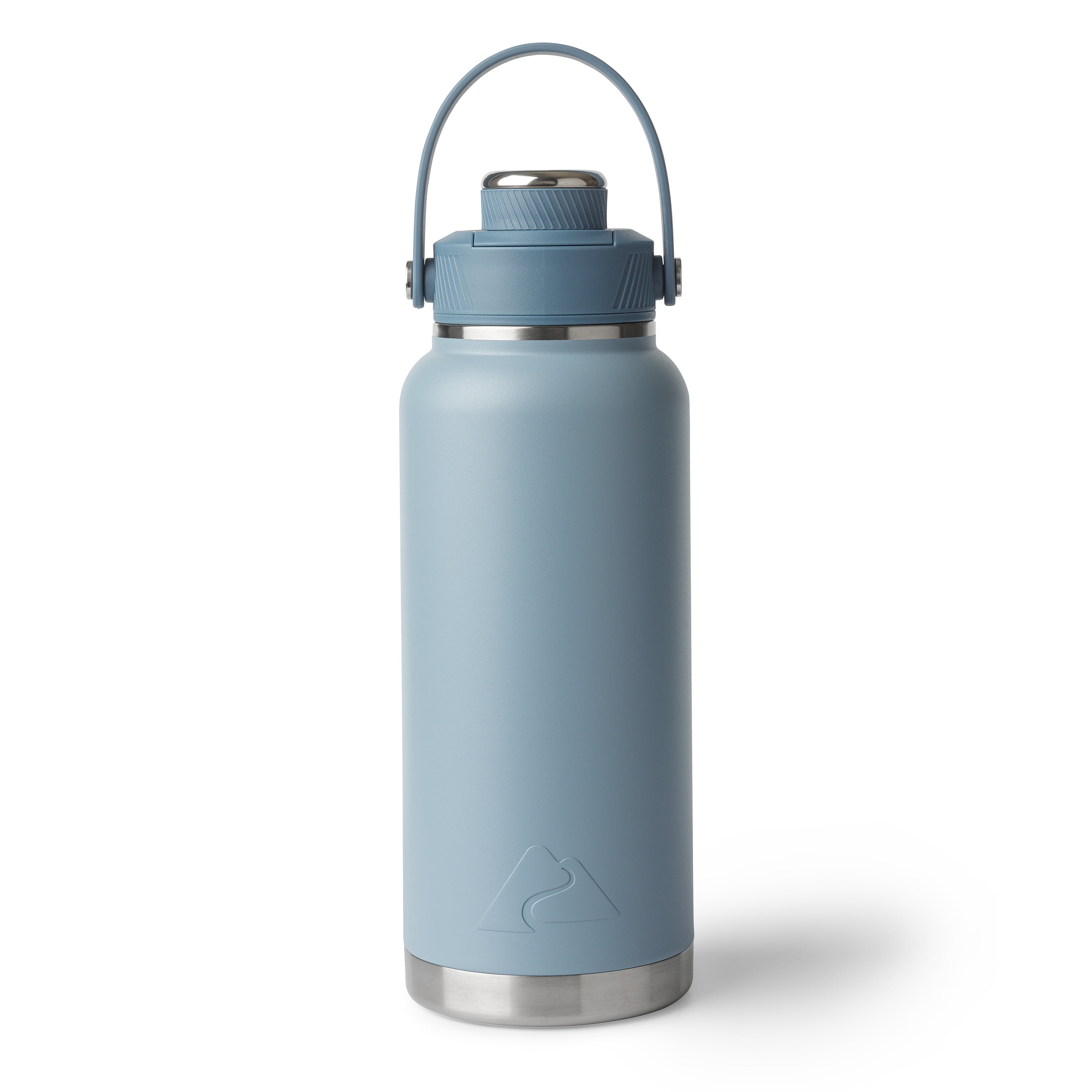 Ozark Trail 32 oz Stainless Steel Insulated Chug Water Bottle, Light Blue