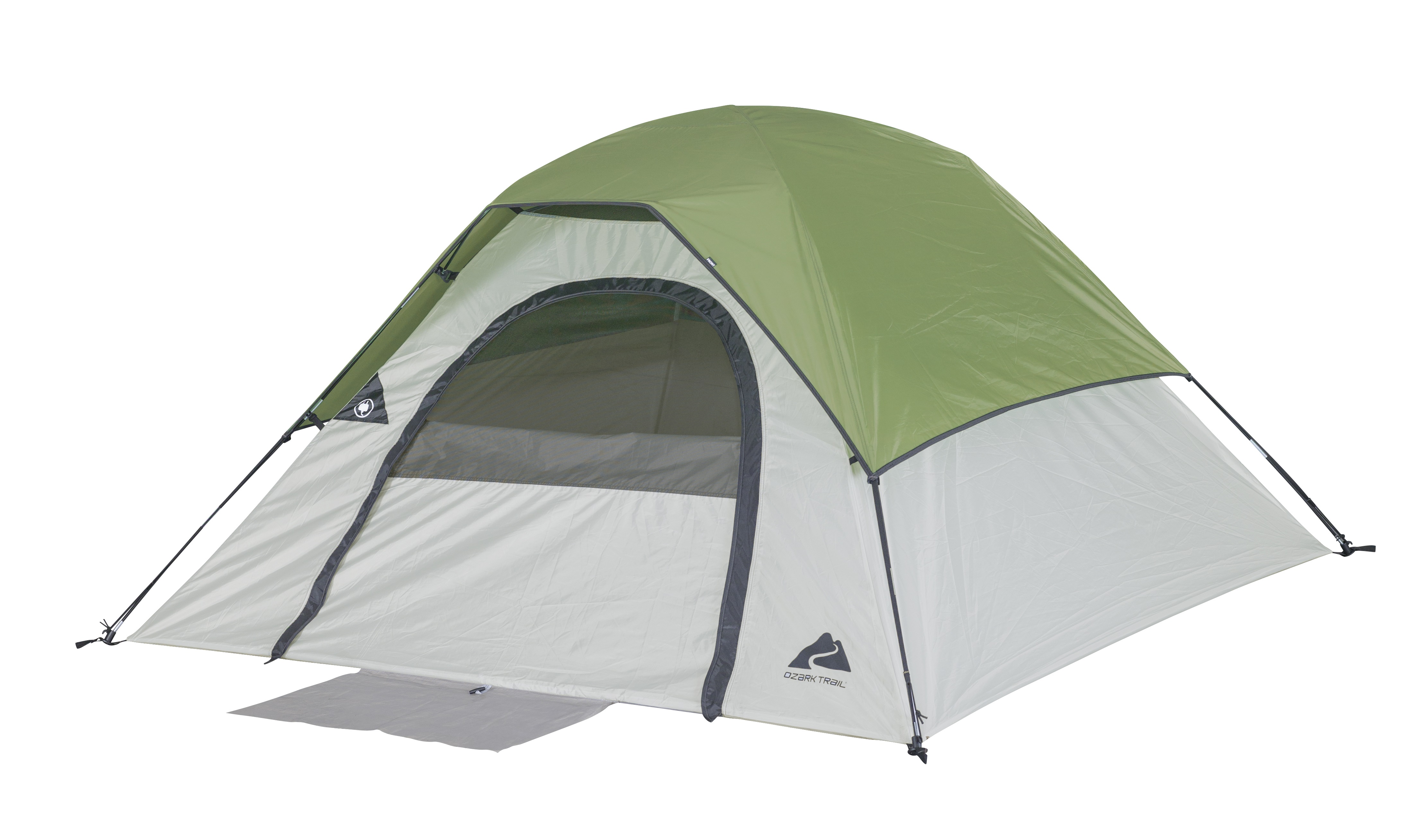 OZARK TRAIL, 3-PERSON CLIP & CAMP DOME TENT 7’ X 7’ X 44”, 5.64 LBS