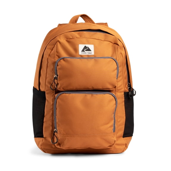 Ozark Trail 25L Backpacking Daypack, Hydration Compatible Hiking Backpack, Brown