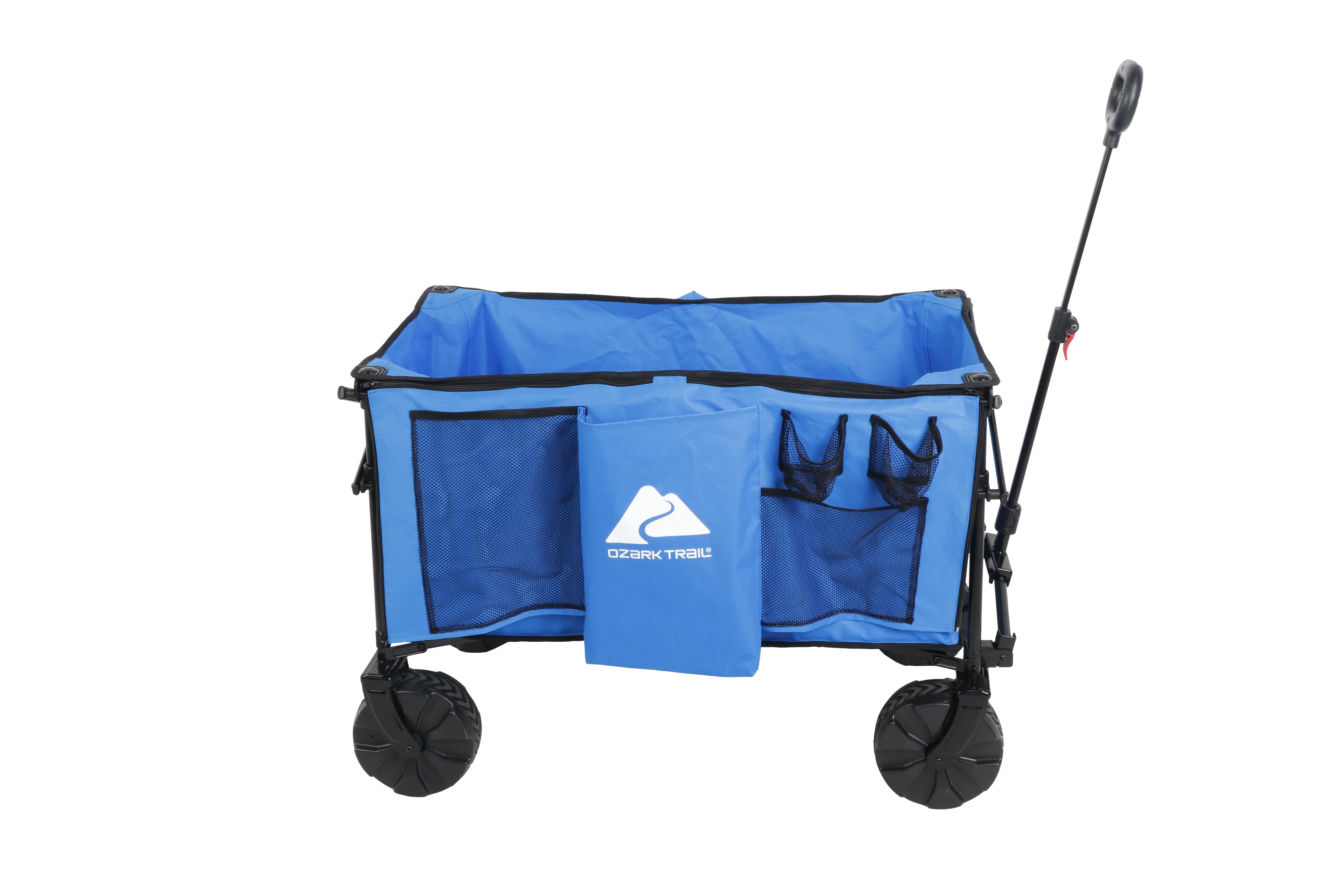 Ozark Trail All-Terrain Big Bucket Cart Wagon, Height 27", Blue