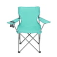 thumbnail image 1 of Ozark Trail Quad Folding Camp Chair with Cup Holder, Green Sea, 1 of 10