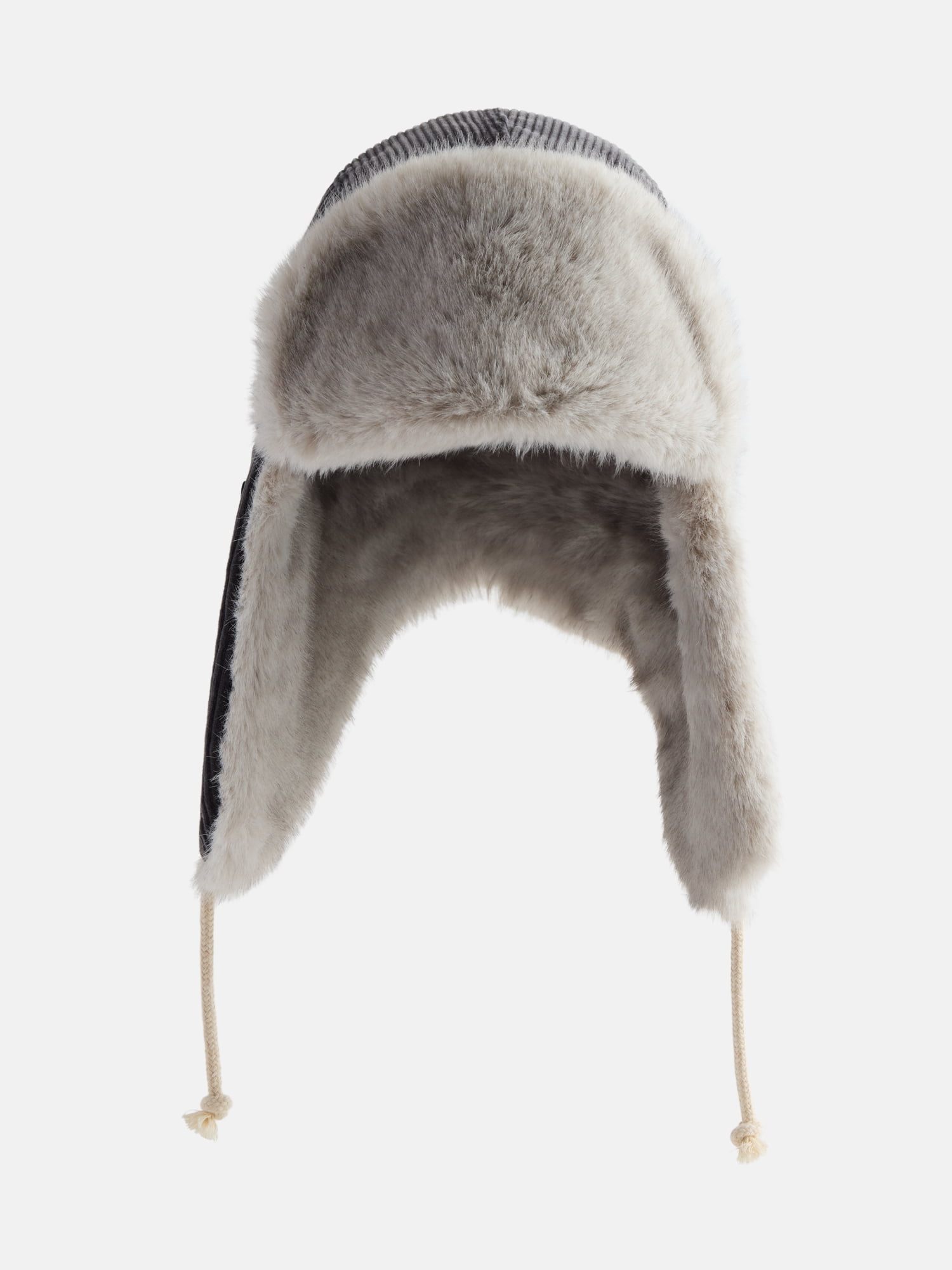 Ozark Trail Women's Corduroy Trapper Hat, Charcoal