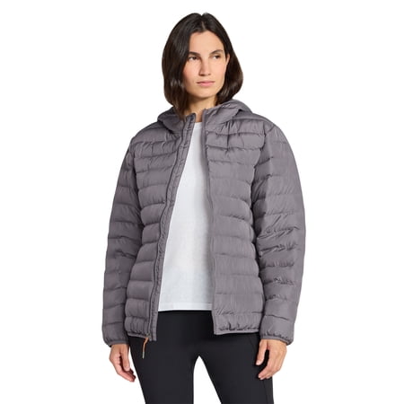 Ozark Trail Women's and Women's Plus Size Core Puffer Jacket with Hood, Sizes XS-3X