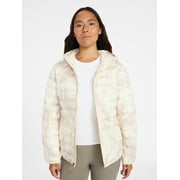 Ozark Trail Womens and Womens Plus Size Core Puffer Jacket with Hood, Sizes XS-3X