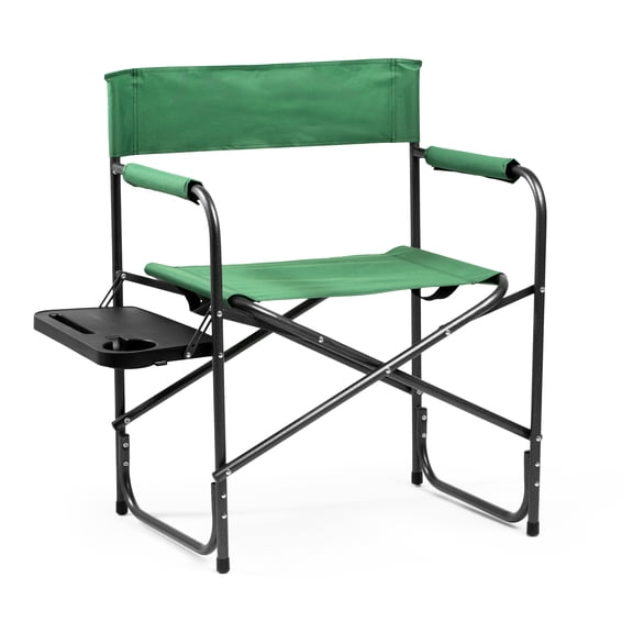 Ozark Trail Director Chair with Side Table, Green