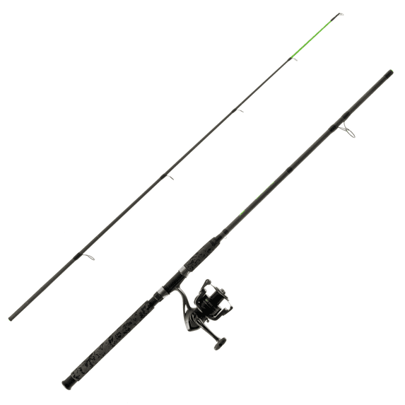Ozark Trail Grit Stick 7 ft Medium Heavy Action Spinning Rod and Reel Combo, 2-Piece
