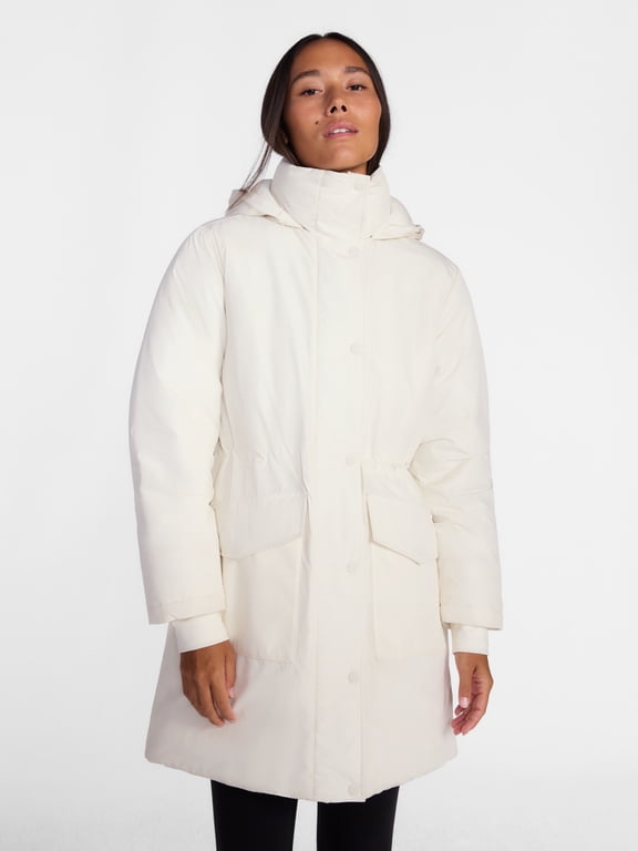 Women's and Women's Plus Heavyweight Anorak Coat, Sizes XS-3X