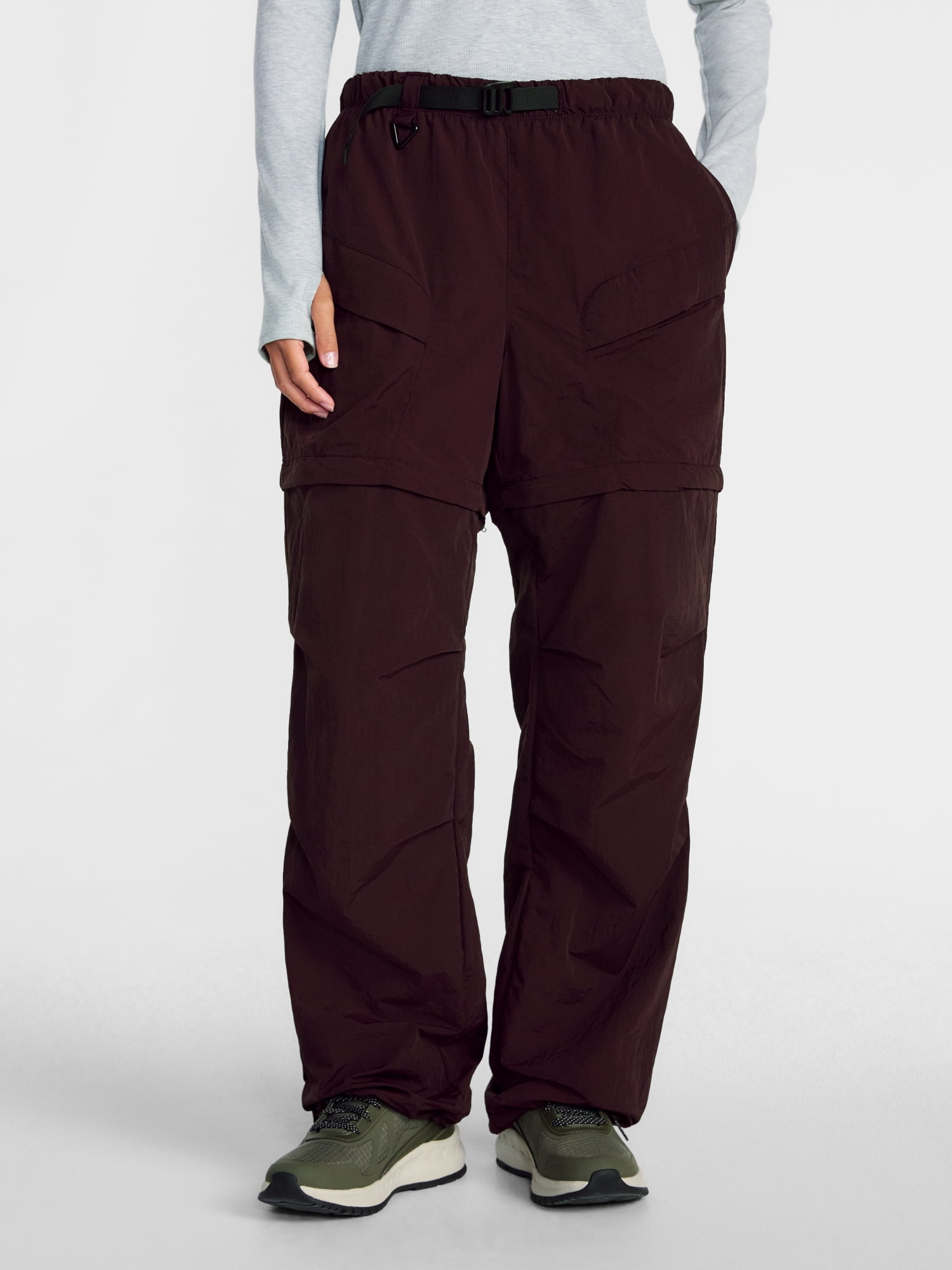 Ozark Trail Women's and Women's Plus Convertible Outdoor Cargo Pants, Sizes S-3X