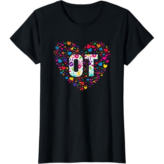 OT Occupational Therapy Heart Occupational Therapist T-Shirt