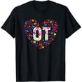 thumbnail image 1 of OT Occupational Therapy Heart Occupational Therapist T-Shirt, 1 of 4