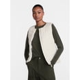 thumbnail image 1 of Ozark Trail Women's and Women's Plus Collarless Puffer Vest, Sizes XS-3X, 1 of 6