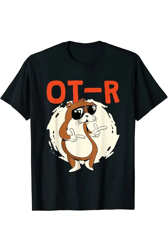 OT-R Otter Occupational Therapy T-Shirt