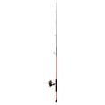 thumbnail image 1 of Ozark Trail Wayfarer Fiberglass Spinning Fishing Rod and Reel Combo for Adults, 5' 6", Orange, 2 Pieces, 1 of 17
