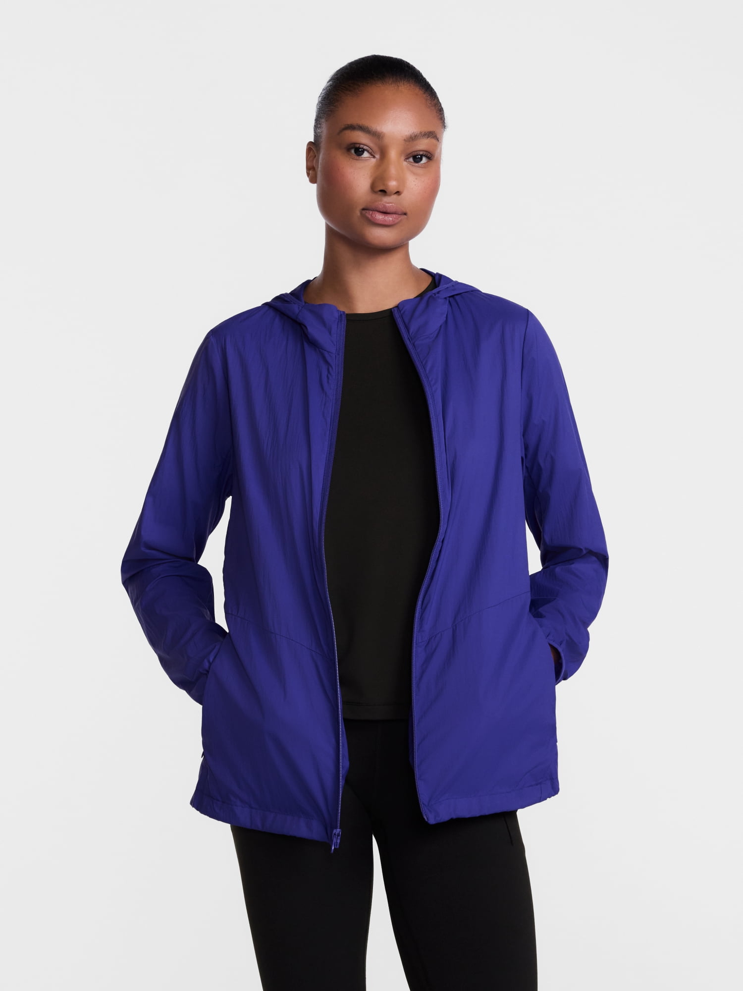 Ozark Trail Women's and Women's Plus Windbreaker Jacket, Sizes XS-3X
