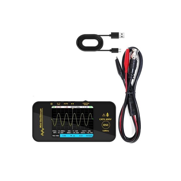 OT3 10MHz/48MSa/s,Potable 3.2" Portable Digital Storage Oscilloscope