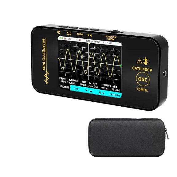 OT3 3.2" 10MHz/48MSa/s,Potable Portable Digital Storage Oscilloscope