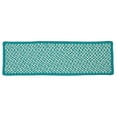 thumbnail image 1 of Colonial Mills Outdoor Houndstooth Tweed Stair Treads Turquoise 8"x28" (SET 13), 1 of 2