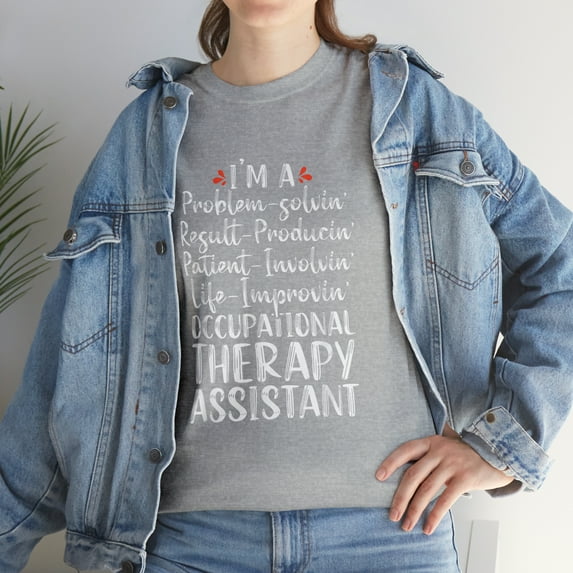 OTA Occupational Therapy Assistant Funny Therapist Tshirt