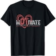 thumbnail image 1 of OTA Therapist Healthcare Heart Motivate Occupational Therapy T-Shirt Black Small, 1 of 4