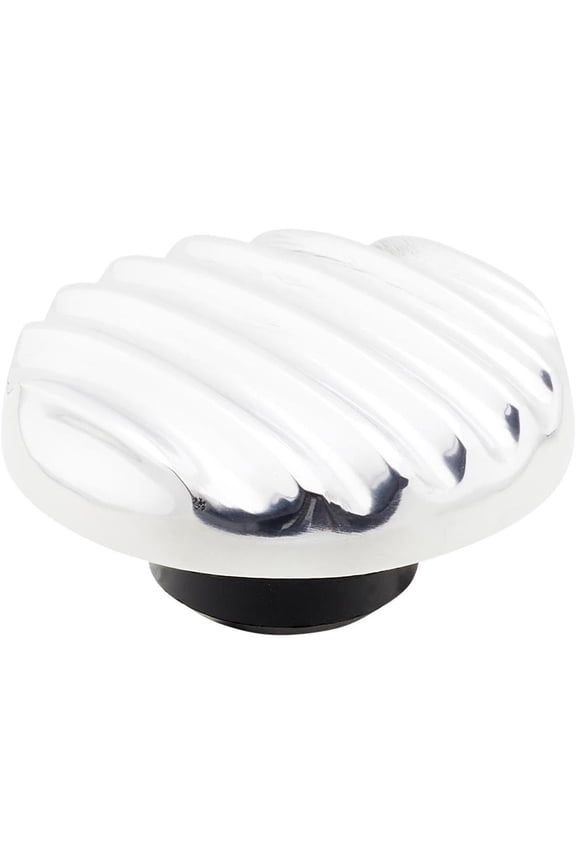 6152 Finned Oil Cap, Cast Aluminum, Polished