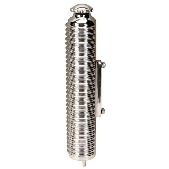 OTB Gear 6850 Finned Cast Radiator Overflow Tank,13-3/4 In, Custom Cap