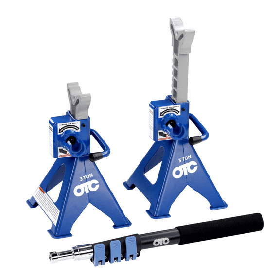 OTC 3 Ton Geared Jack Stand (Pair)