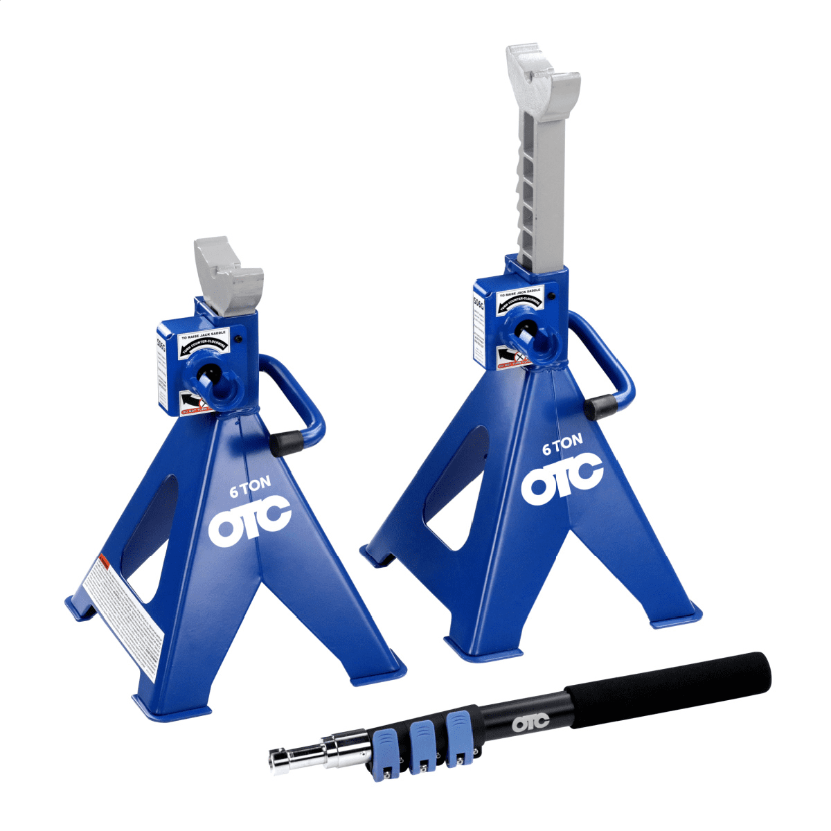 OTC 6 Ton Geared Jack Stand (Pair)