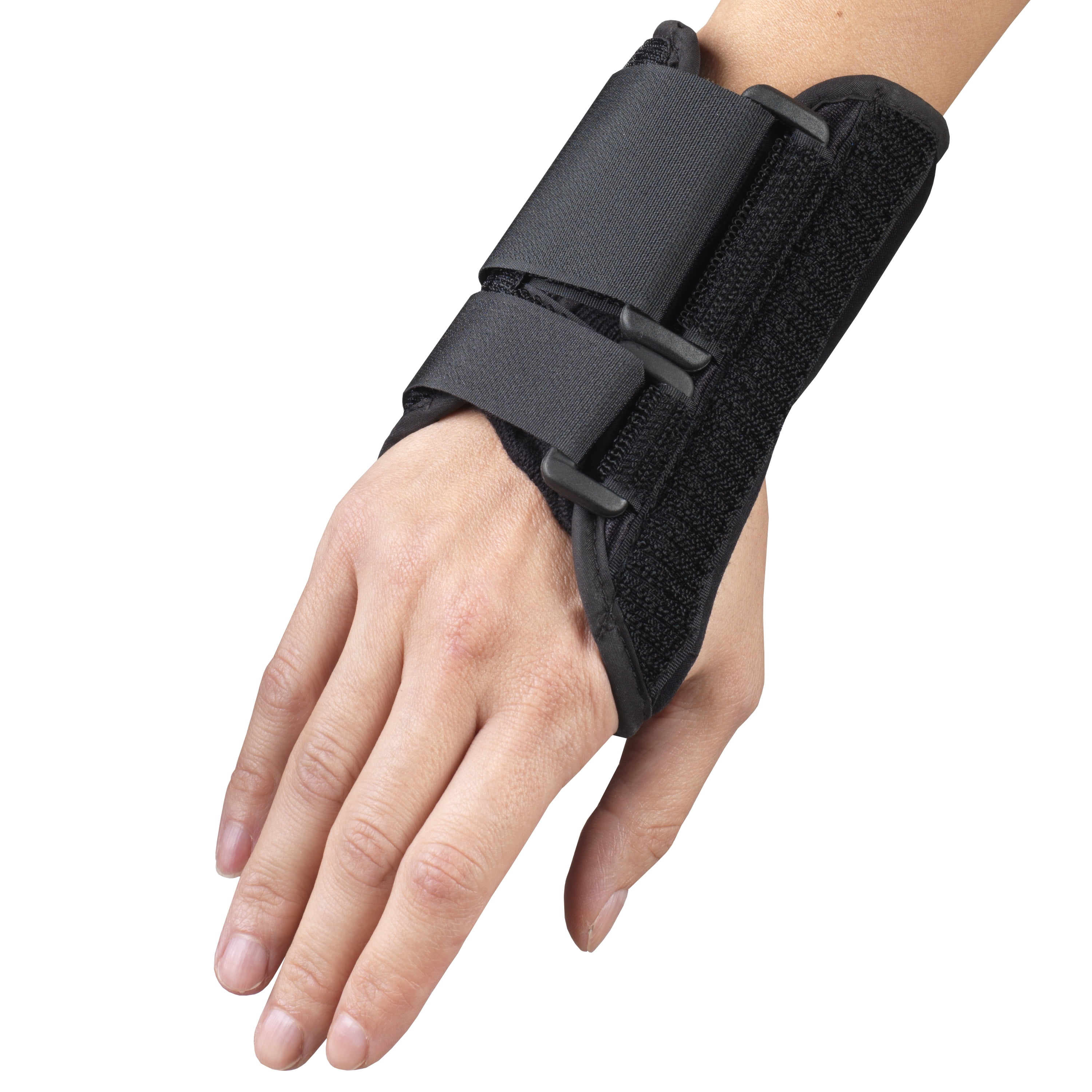Tensor Splint Wrist Brace, Black, One-Size : : Health