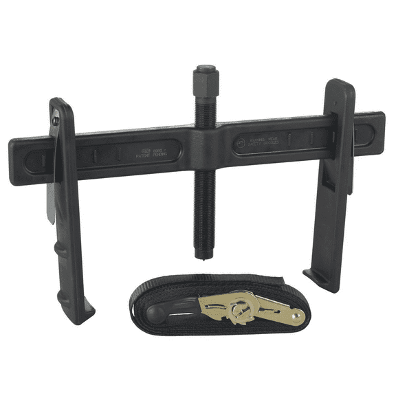 OTC 6980 Heavy Duty Brake Drum and Rotor Puller, 7-Ton Force, 12-3/4" Spread, 5" Reach