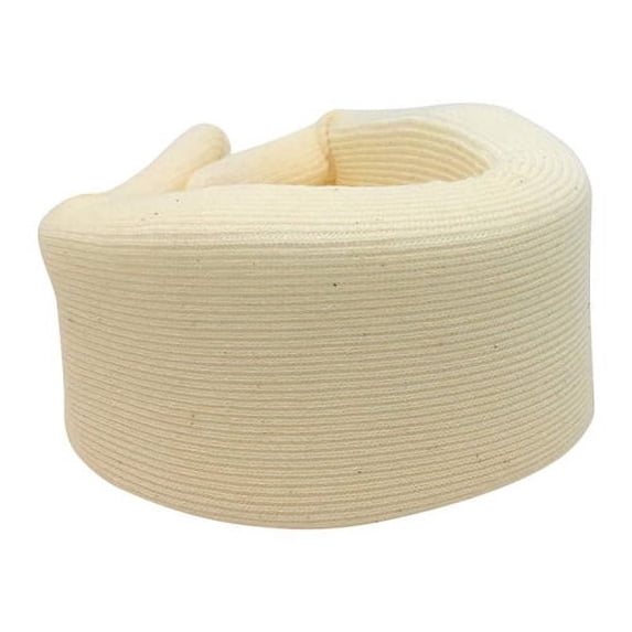 OTC Cervical Collar, Soft Contour Foam, Neck Support Brace, White Average 3" Depth, X-Small