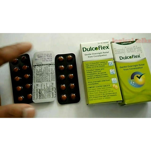 OTC Dulcoflex Dulcolax Laxative Tablets Constipation 300 Tablets